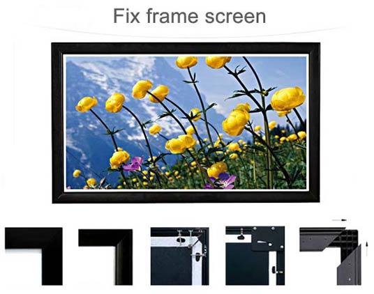 Fix Frame Projection Screens