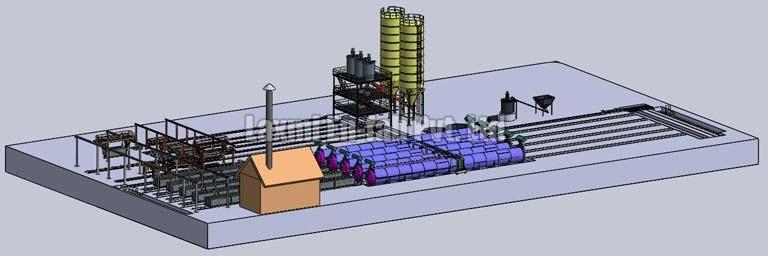 Sand Autoclaved Aerated Concrete Plant