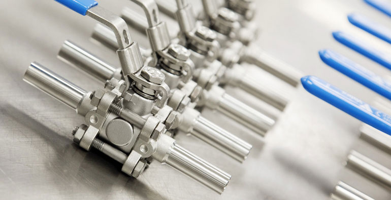 STAINLESS STEEL HIGH-PURITY BALL VALVES
