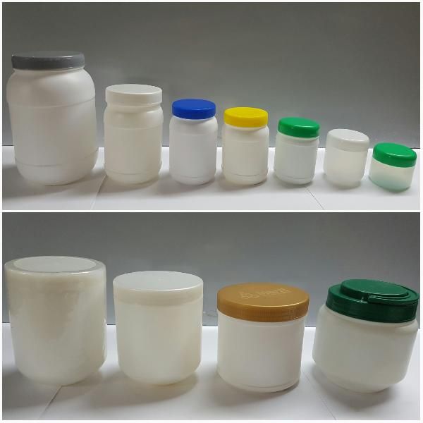 Buy Pharmaceutical Round Plastic Jars from Kripa Plastic Industries, Mumbai ID 1492994