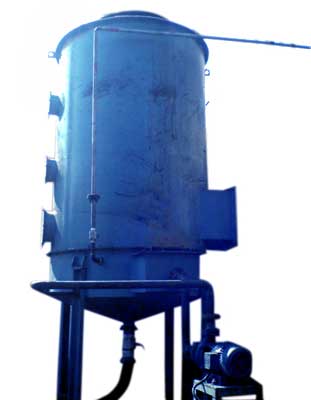 Metal Fume Scrubber, Size : 10-20cm