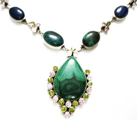 GN-01  gemstone necklaces