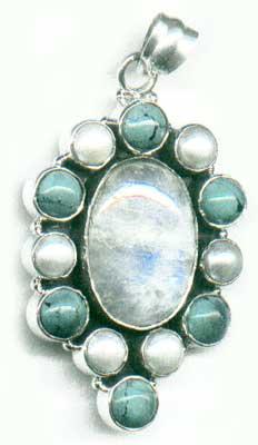 GP-03 gemstone pendants