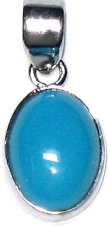 Plain Gemstone Turquoise Pendant, Occasion : Daily Wear