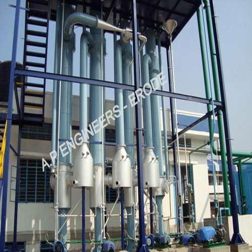 Blue Fully Automatic Falling Film Evaporator, For Industrial