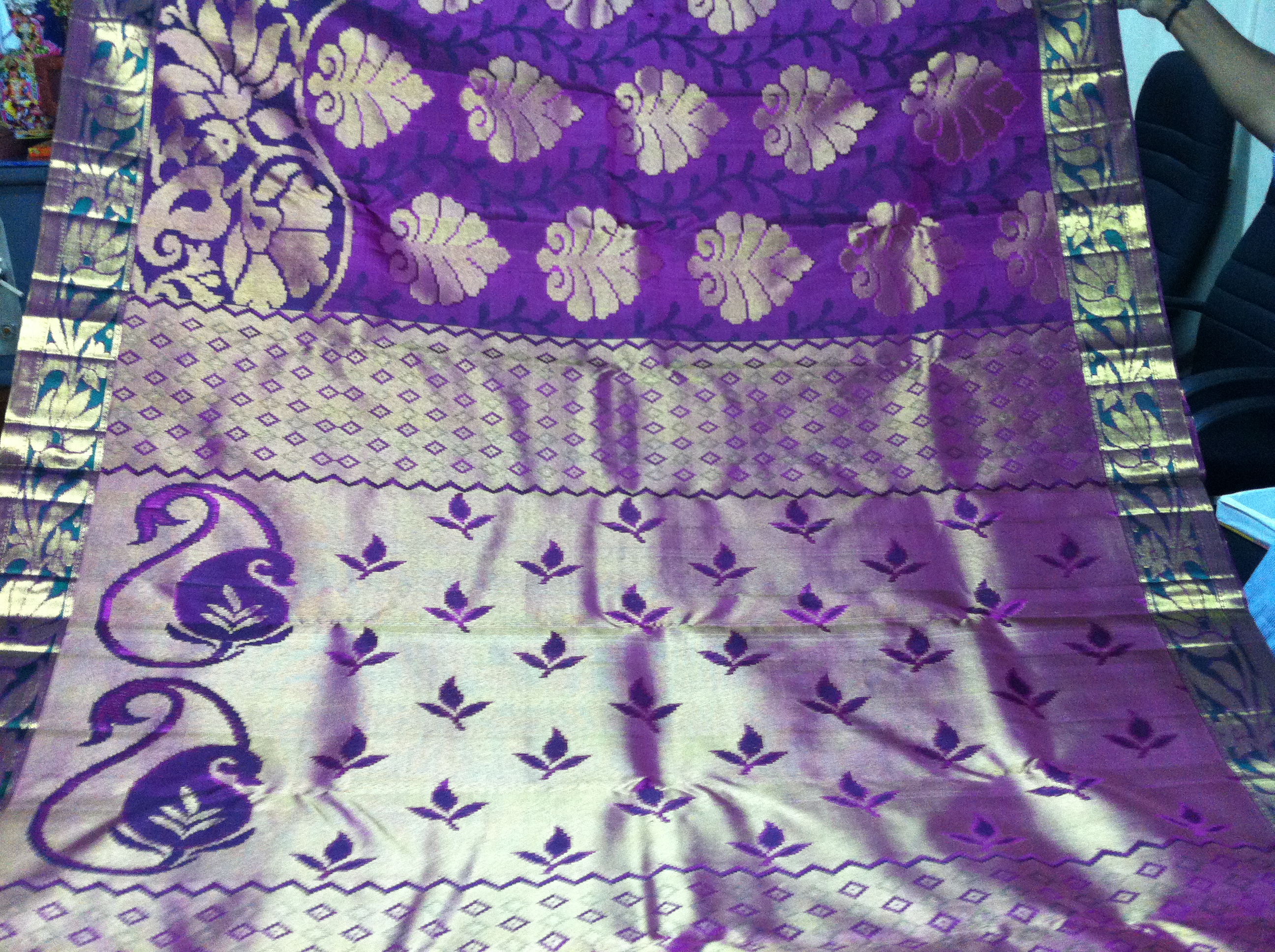 bridal leaf sarees