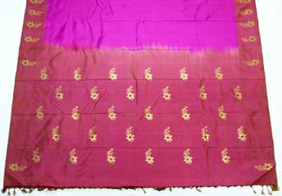 SKP-B.D,A006 Silk Threaded Sarees, Age Group : Girls