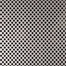 Perforated sheet metal