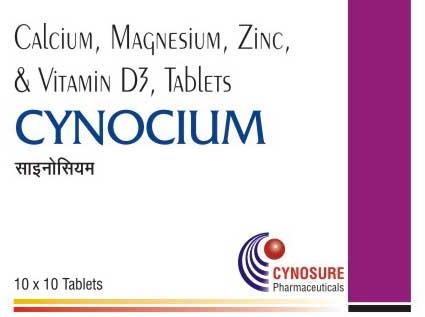 Calcium Magnesium Zinc Vitamin D3 Tablets