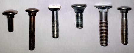 carriage bolts