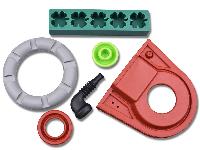 Silicone molding parts