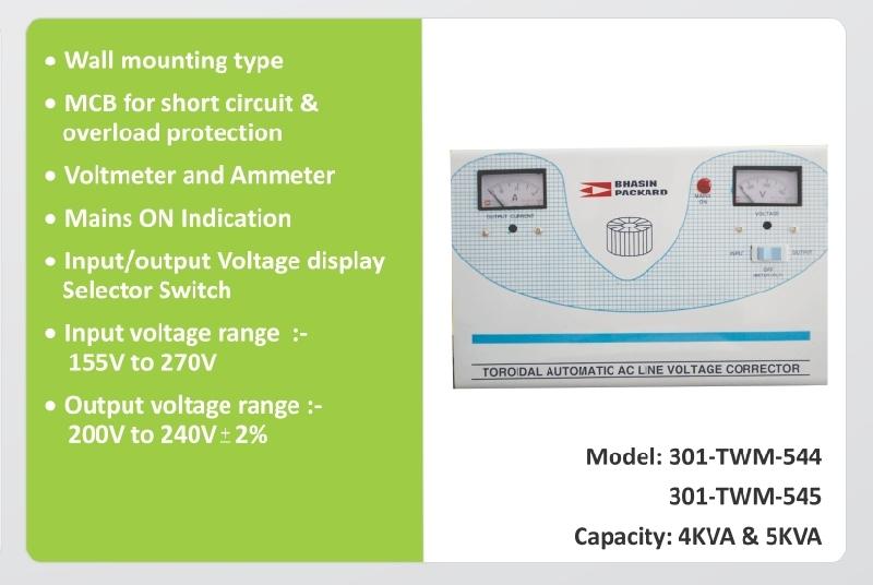 301-TWM-544 Toroidal Voltage Stabilizer