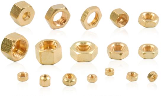 Brass Nuts