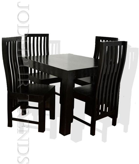 Long Chairs Dining Set