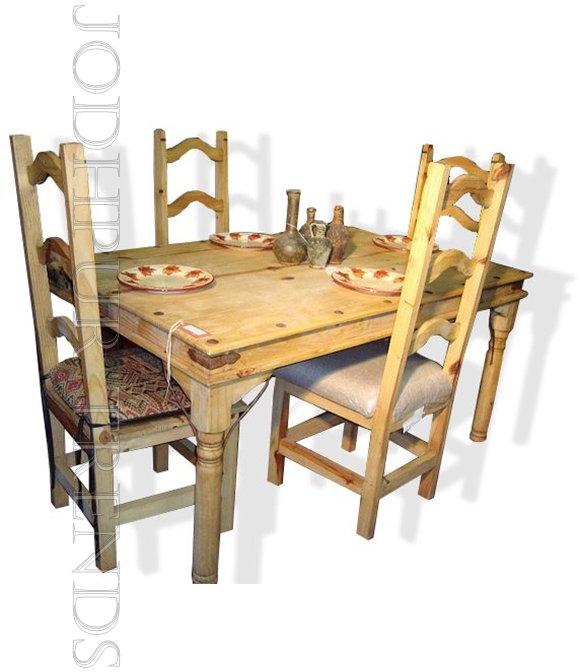 Natural Wooden Dining Set
