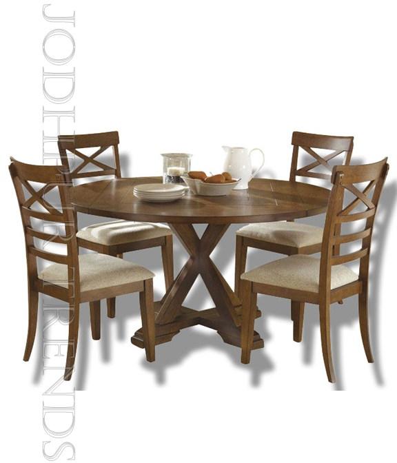Round Wooden Dining Set