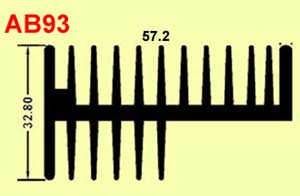 Extruded Heat Sink