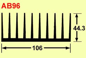 Extruded Heat Sink