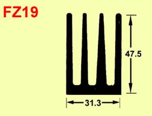 Extruded Heat Sink