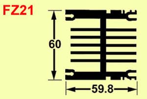 Extruded Heat Sink