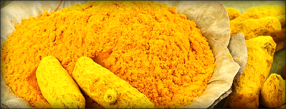 Pure turmeric powder