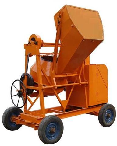 Concrete Mixer with Mechanical Hopper