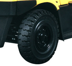 Fork lift tyres, Feature : Low Maintenance