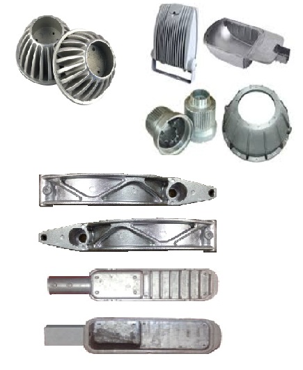 aluminium die casting component