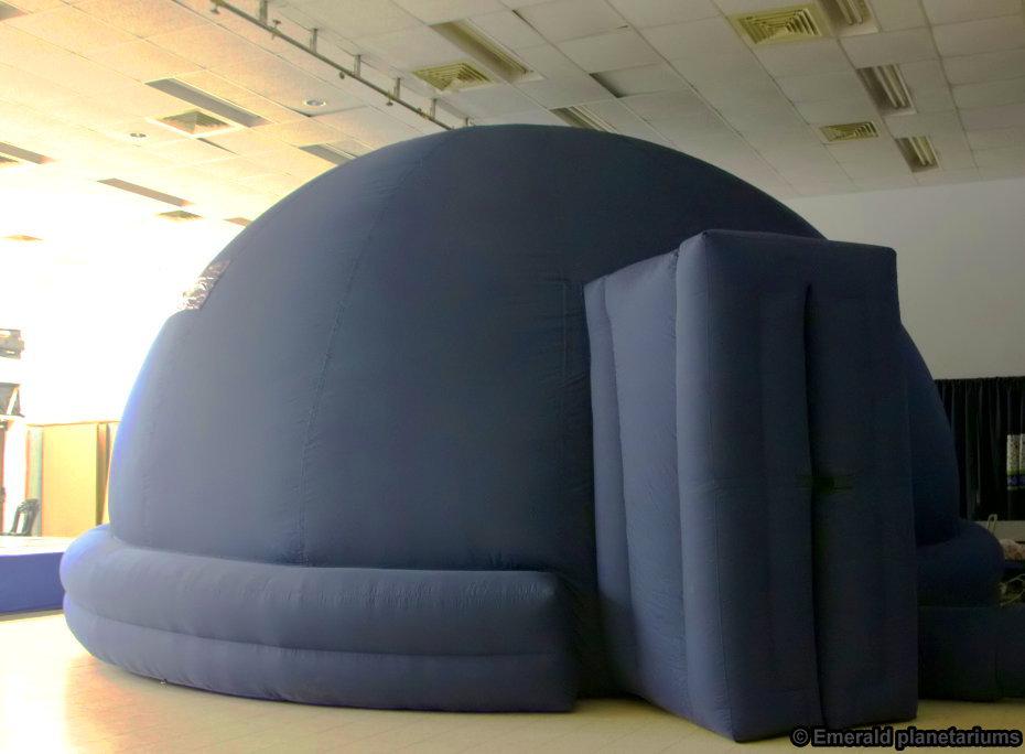 Inflatable Fabric Domes for Planetarium