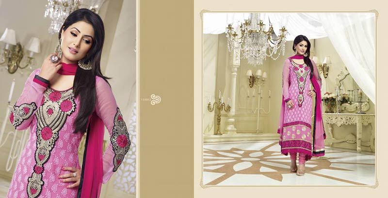 Designer Light Magenta Salwar Suit