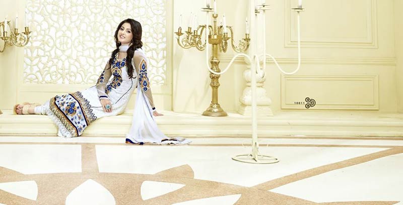 Designer White Salwar Suit