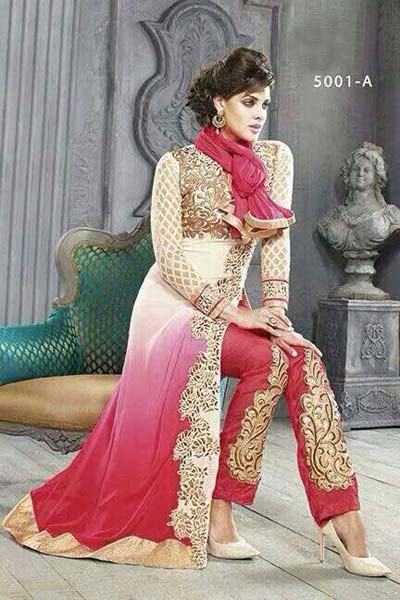 Georgette Anarkali Suit