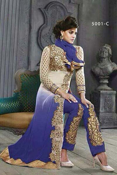 Georgette Anarkali Suit