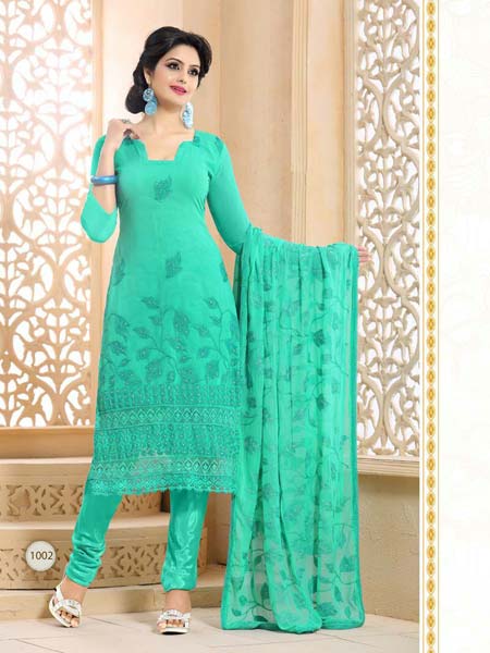 Georgette Karachi Style Salwar Suit 1002