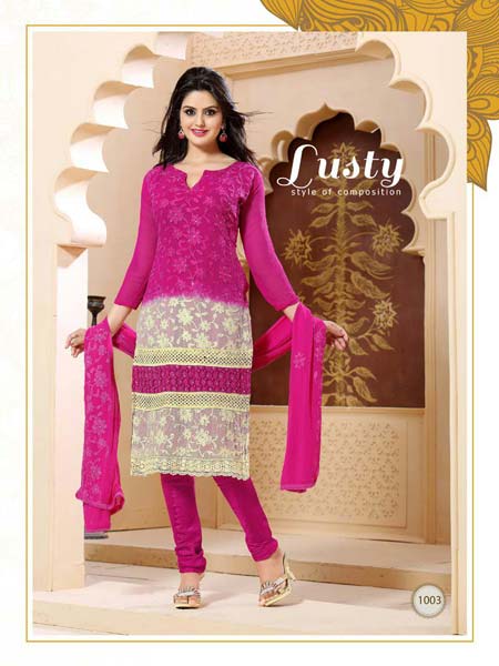Georgette Karachi Style Salwar Suit 1003