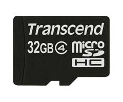 Transcend Micro SD 32 GB Class 4 Card