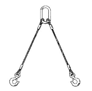 Double Leg Wire Rope Slings