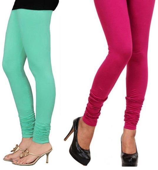 Cotton Lycra Plain ladies leggings, Age Group : 15 - 30