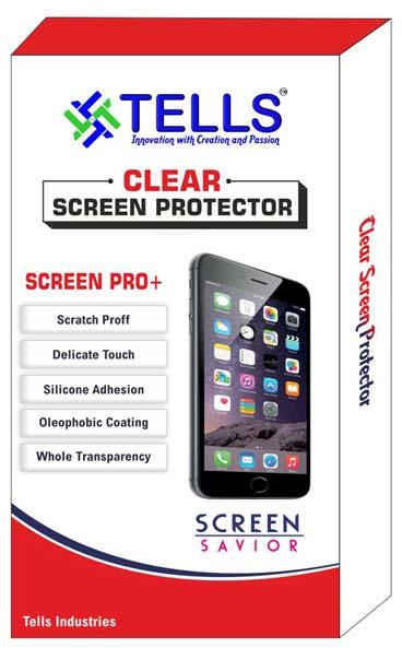 Tells - Clear Screen Protector, for Mobile, Hardness : 4H