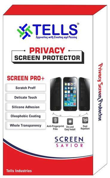 TellS - Privacy Screen Protector, for Mobile, Hardness : 4H