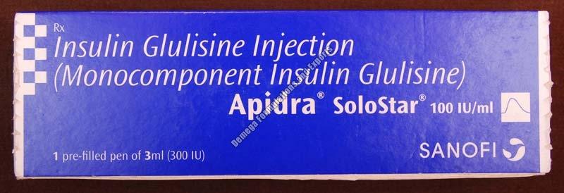 Apidra Solostar Insulin