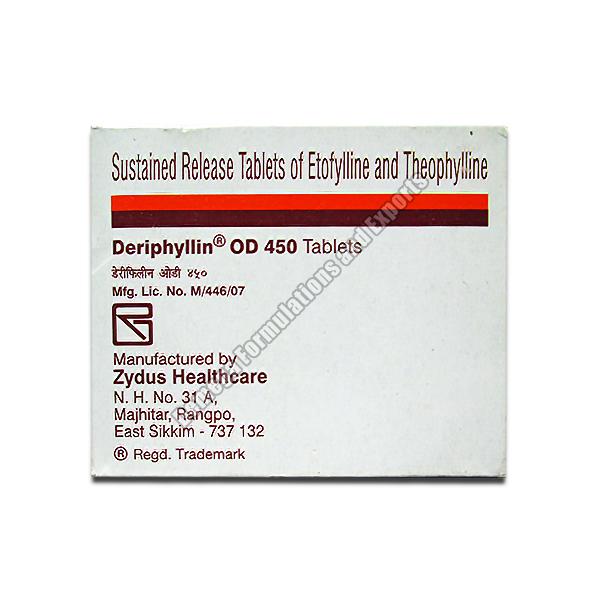 Deriphyllin Od Tablets