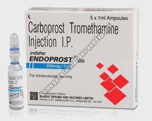 Endoprost injection