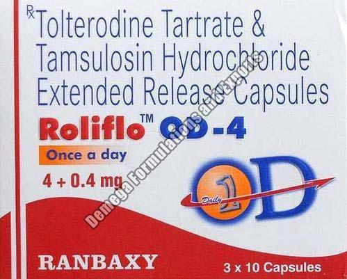 Tolterodine Tamsulosin Capsules