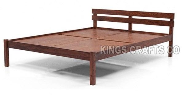 Wooden bed