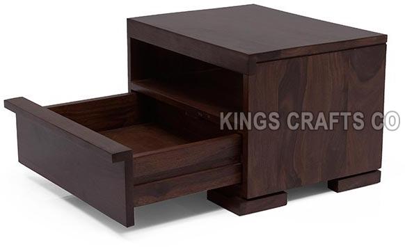 wooden bed side cabinet