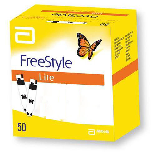 FreeStyle Lite 50 Blood Glucose Test Strips