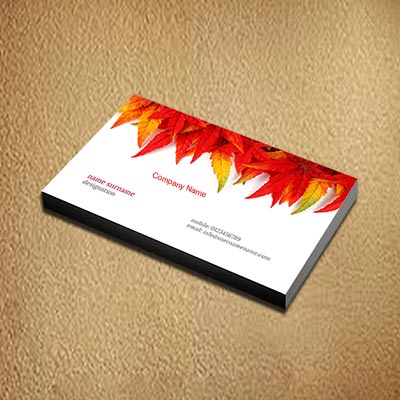 Premium Business Cards One Side Printing