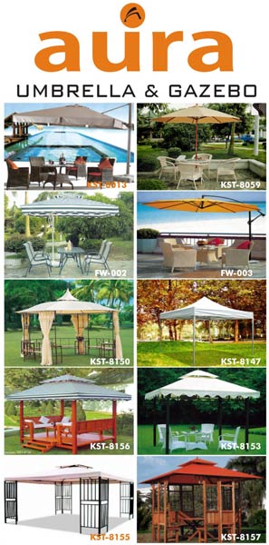 Umbrella and Gazebo