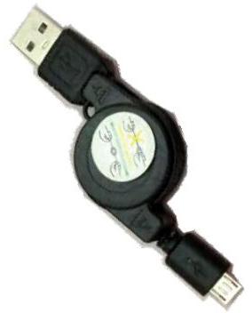 Retractable Micro USB Cable